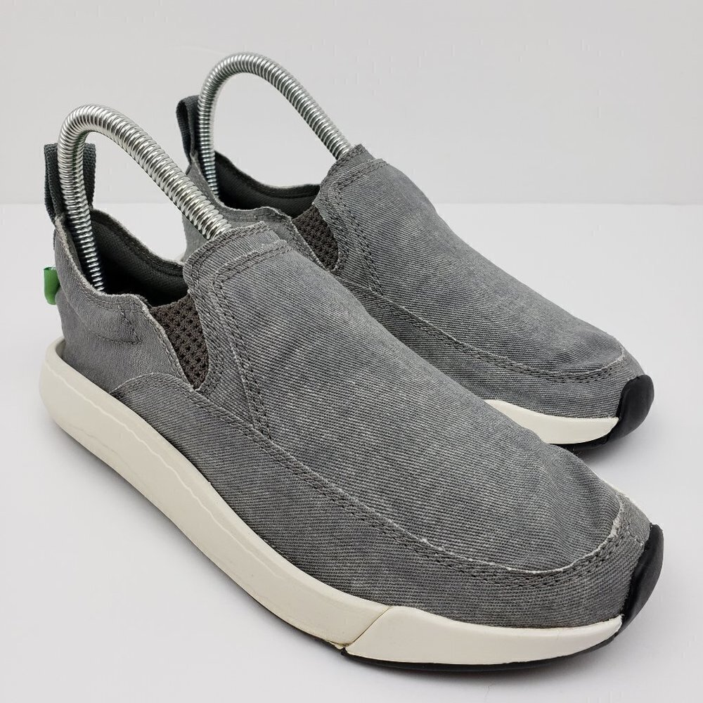 Sanuk Mens 4 Womens 5 Gray Chiba Quest Shoes